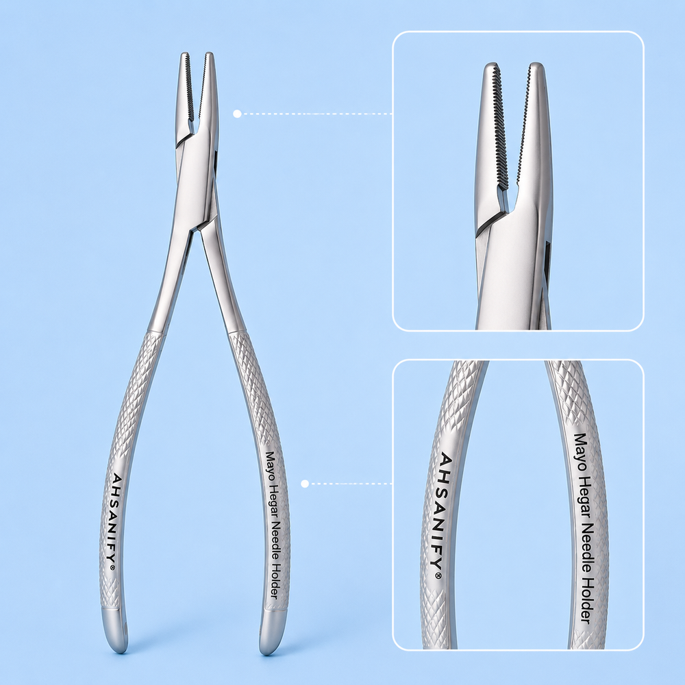 Mayo Hegar Needle Holder